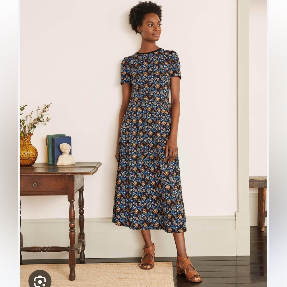 BODEN Lucinda Jersey Tee Dress with pockets, size 6